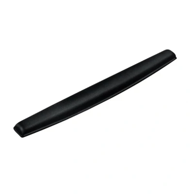 Image of Fellowes Keyboard Wrist Rest Memory Foam Filled with Soft Fabric Cover Ergonomic Black