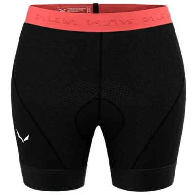Image of Salewa Womens Vento Am Liner W Shorts, Black Out, XS EU