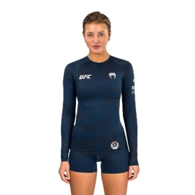 Image of Venum Women&#039;s Fight Week Performance Long Sleeve Rashguard Rash Guard Shirt