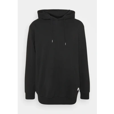 Image of Jack &amp; Jones Jjebasic Hoodie, Men&#039;s, Size: 6XL(4XL), Black