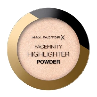 Image of 3 x Max Factor Facefinity Highlighter Powder Sealed, Weightless, Luminous Glow, Long Lasting 001 Nude Beam