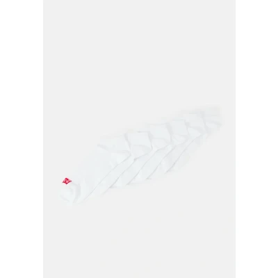 Image of Levi&#039;s LOW CUT 6 PACK Unisex Socks, Size: 2.5 5, White