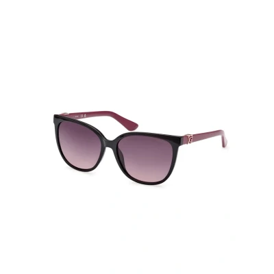 Image of Guess Runde FORM Sunglasses, Women&#039;s, Size: One Size, Schwarz