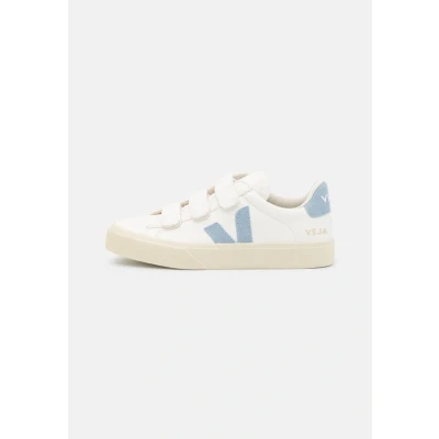 Image of Veja Recife LOGO Trainers extrawhite/steel, Women&#039;s, Size: 6, Extra white/steel Leather