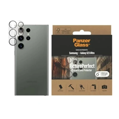 Image of Panzerglass Tempered Glass Camera Protector Samsung Galaxy S23 Ultra