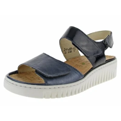 Image of Waldläufer Sandals Jeans midnight (955001203206), Women&#039;s, Size: 8, (955001 203 206) Leather