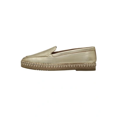 Image of Tamaris Slipons, Women&#039;s, Size: 5, Gold Leather