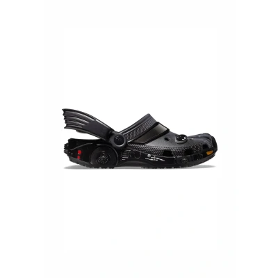 Image of Crocs Unisex Classic Adjustable Batman Clogs, Black/Batmobile, 11 US Men