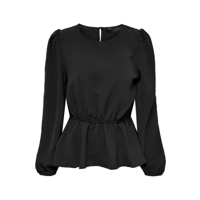 Image of ONLY Blouse, Women&#039;s, Size: Large, Black