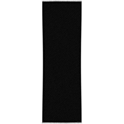 Image of BOSS Ledonio Unisex Scarf, Size: One Size, Black