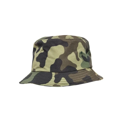 Image of Flexfit Bucket Hat, Men&#039;s, Size: One Size, Green camo