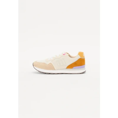 Image of mtng Joggo Trainers, Women&#039;s, Size: 4, Camel/mustard Imitation leather/ textile