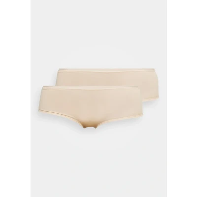 Image of Schiesser 2PACK Panties Organic Cotton 95/5 Pants, Women&#039;s, Size: 10, Sand