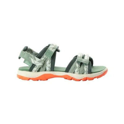 Image of Jack Wolfskin 2 IN 1 Unisex Walking sandals for kids, Size: 9K, Mint leaf Textile/synthetics