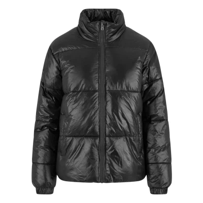 Image of Urban Classics Shiny Winter jacket, Women&#039;s, Size: Large, Black