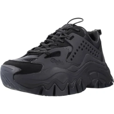 Image of Buffalo Trail ONE Trainers, Women&#039;s, Size: 7, Black Imitation leather/ textile