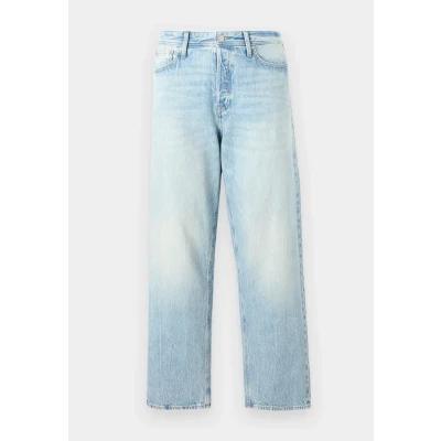 Image of Jack &amp; Jones Alex Baggy Jeans, Men&#039;s, Size: 28x32, Blue denim