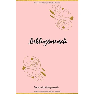 Image of LIEBLINGSMENSCH: A5 Notizbuch KARIERT LIEBLINGSMENSCH GESCHENKE PÄRCHEN FREUNDIN FREUNDSCHAFT FREUNDINNENBUCH VALENTINSTAG GESCHENKIDEE PÄRCHENBUCH