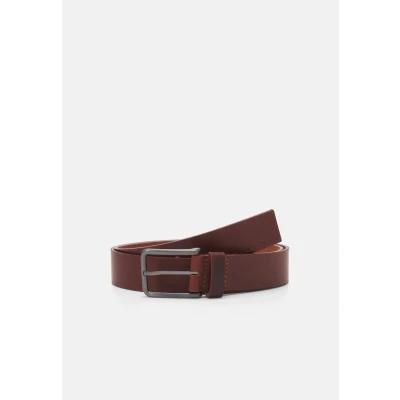 Image of Calvin Klein Warmth Oiled Grain Belt, Men&#039;s, Size: 38, Dark tan