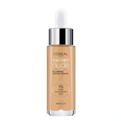 Image of L&#039;Oréal Paris True Match Nude Plumping Tinted Serum (Various Shades) 4 5 Medium