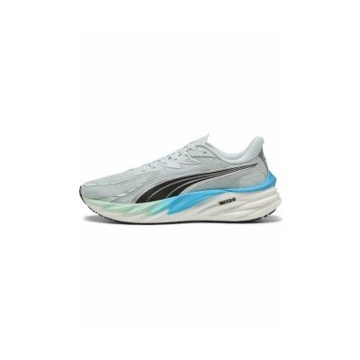 Image of Puma Velocity Nitro 4 Road running shoes, Men&#039;s, Size: 10, Sea glass/speed blue shoes