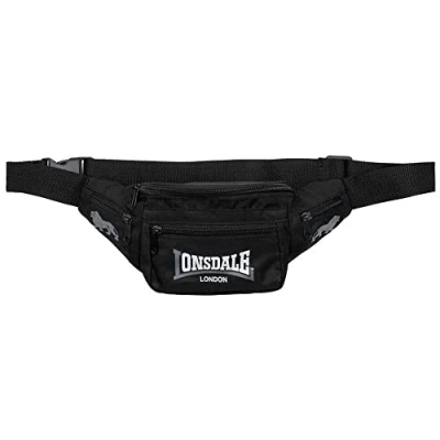 Image of Lonsdale Bum bag black, Size: One Size, Black