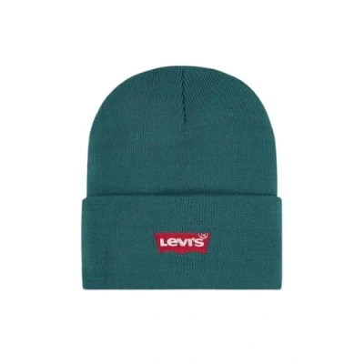 Image of Levi&#039;s LAN CORE Batwing Beanie Unisex for kids, Size: One Size, Bistro green
