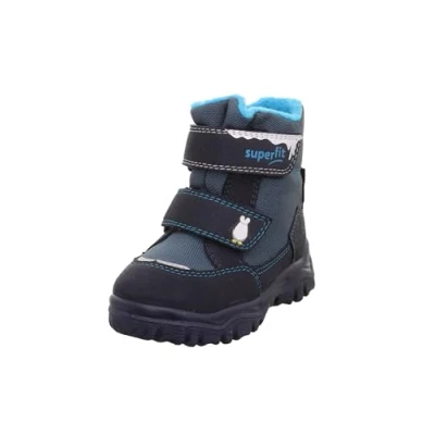 Image of Superfit HUSKY1 Winter boots for kids, Size: 3.5/4K, Blau/türkis Imitation leather/ textile