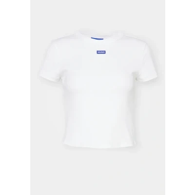 Image of HUGO BABY TEE Basic Tshirt, Women&#039;s, Size: XS, White