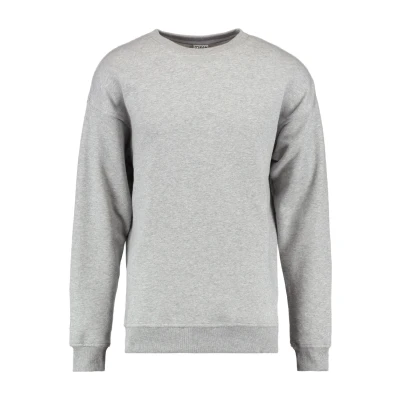 Image of Urban Classics Crewneck Sweatshirt, Men&#039;s, Size: Large, Grey