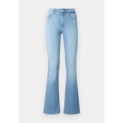 Image of ONLY Onlblush LIFE MID Flared Jeans, Women&#039;s, Size: XSx30, Light blue denim
