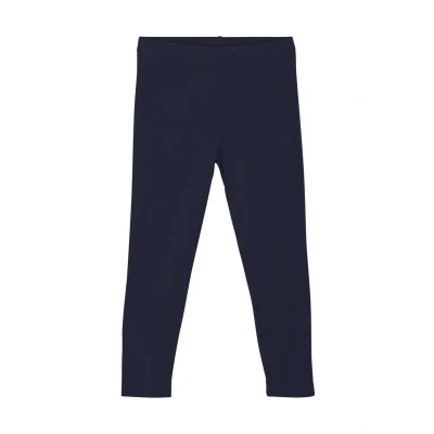 Image of MINYMO Girls&#039; Comfortable Quality Leggings, Dark Navy, 92