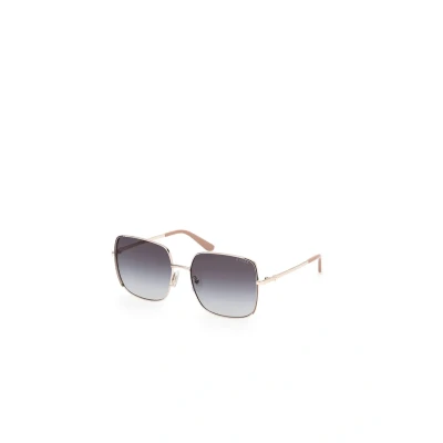 Image of Guess Sunglasses, Women&#039;s, Size: One Size, Gold smoke gray