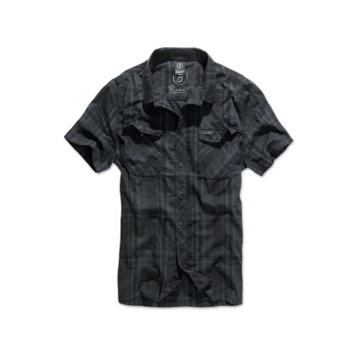 Image of Brandit Roadstar Shirt, Men&#039;s, Size: 4XL, Blk/blue