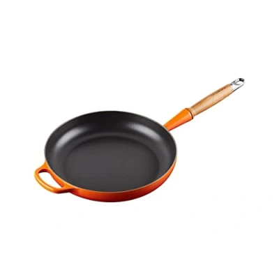 Image of Le Creuset Frying Pan Signature Volcanic ø 28 cm / 2.6 Liter enamelled non stick coating