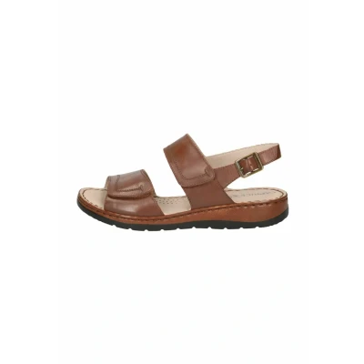 Image of Caprice Wedge sandals, Women&#039;s, Size: 3.5, Cognac nappa shoes