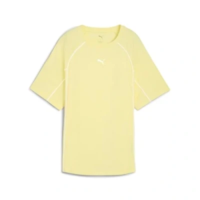 Image of Puma Sport Relaxed TEE Print Tshirt goldcoloured moon, Women&#039;s, Size: XS, Gold/coloured moon