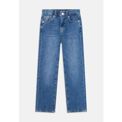 Image of ONLY &amp; SONS junior Osjedge Straight leg jeans for kids, Size: 9y, Medium blue denim