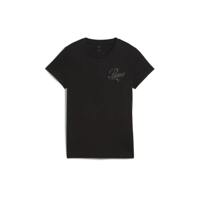 Image of PUMA Unisex Ess Script Tee Tees (Pack of 1)