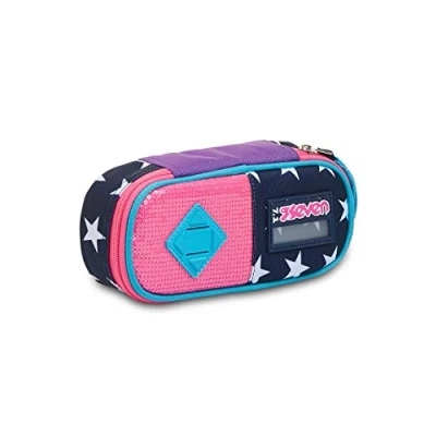Image of Seven Pencil case Pen bag, multicolor, Box for Stationery, Pouch Teen Girls and Boys, Perfect School Supplies, multicolored pattern, UNDERGROUND SOIL