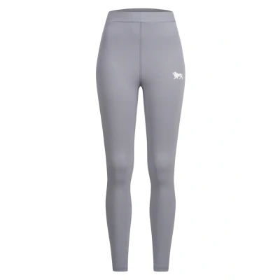 Image of Lonsdale Skelbo Leggings, Women&#039;s, Size: XS, Pastel blue white