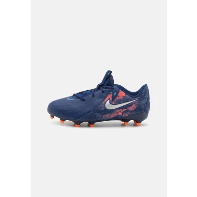 Image of Nike Jr Phantom Gx II Acad Fg/MG Eh, Unisex Adult Lace Up Shoes, Blue Void Chrome, 36 EU