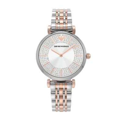 Image of Emporio Armani Watch silvercoloured, Women&#039;s, Size: One Size, Silver coloured