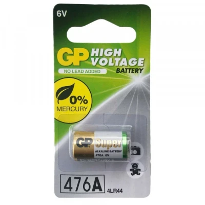 Image of GP Battery 476A (4LR44 / PX28A V28PX K28A V34PX) 6 Volt Alkaline Pack of 1