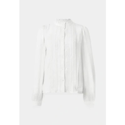 Image of JDY Jdyellis Shirt Buttondown blouse, Women&#039;s, Size: 6, Cloud dancer