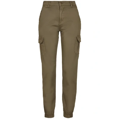 Image of Urban Classics Trousers, Women&#039;s, Size: Medium, Olive