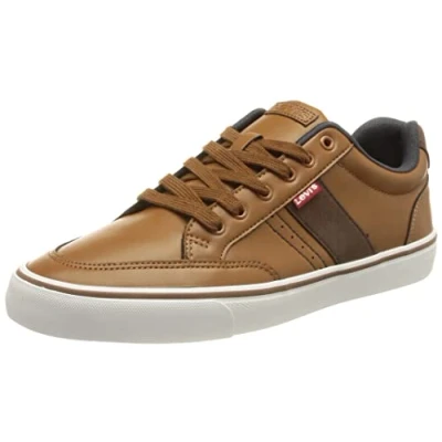 Image of Levi&#039;s Turner Trainers, Men&#039;s, Size: 7.5, Brown Pu
