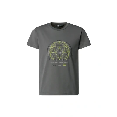 Image of The North Face Print Tshirt for kids, Size: 6 7y, Smoked pearl