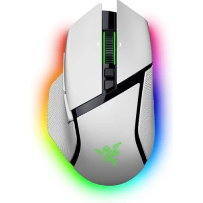 Image of RAZER Basilisk V3 Pro 35K RGB Wireless Optical Gaming Mouse, White