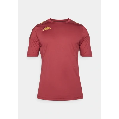 Image of Kappa Sports Tshirt, Men&#039;s, Size: Small, Red granata
